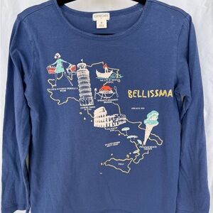 Crewcuts Girls Blue Shirt